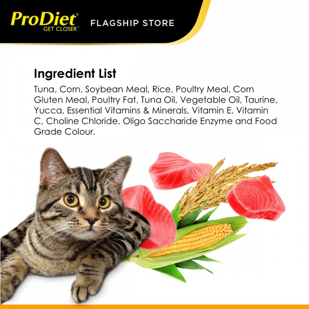 ProDiet 1.5KG Fresh Tuna Dry Cat Food ProDiet 1.5KG Fresh Tuna Dry Cat Food