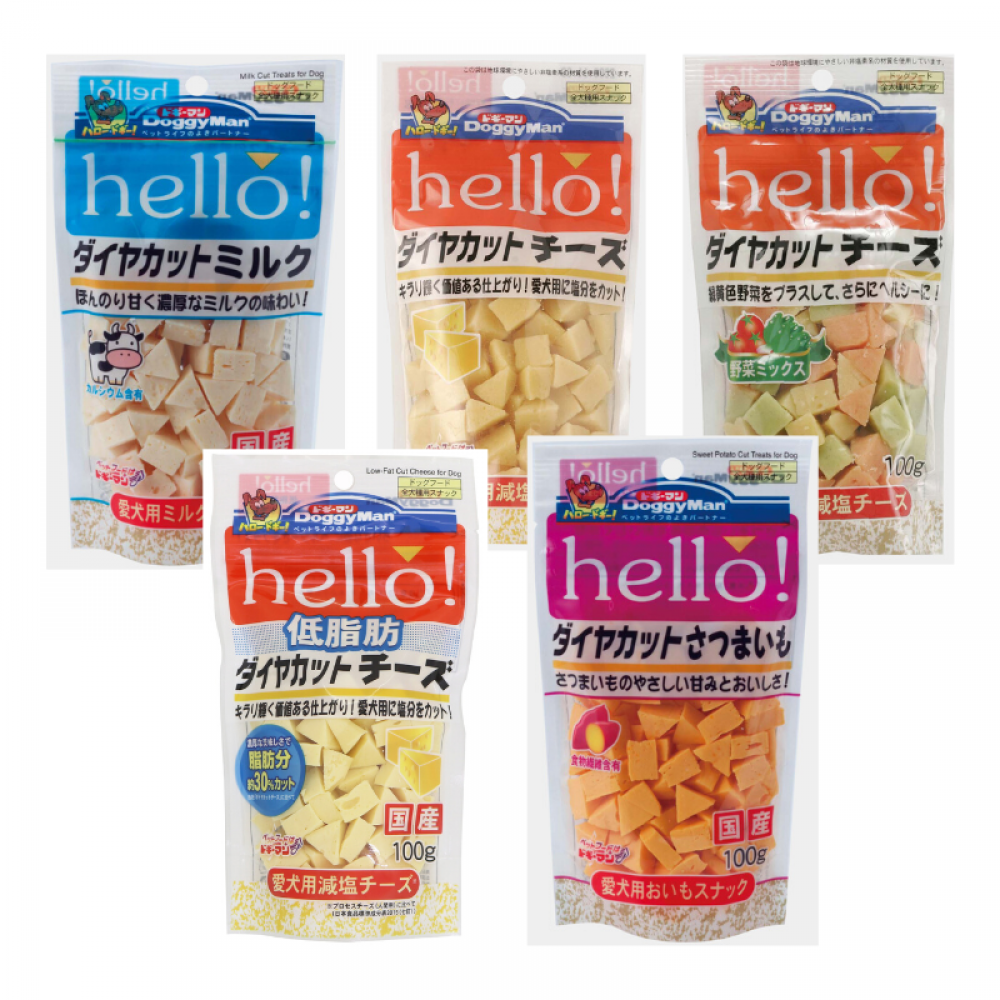 Doggyman Assorted Hello Snacks X 5 Doggyman Assorted Hello Snacks X 5
