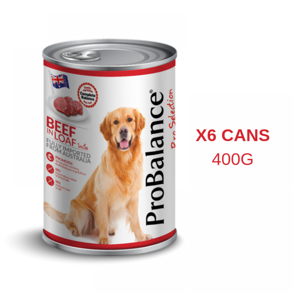 ProBalance 400G Pro Selection Adult Beef X 6 Cans ProBalance 400G Pro Selection Adult Beef X 6 Cans