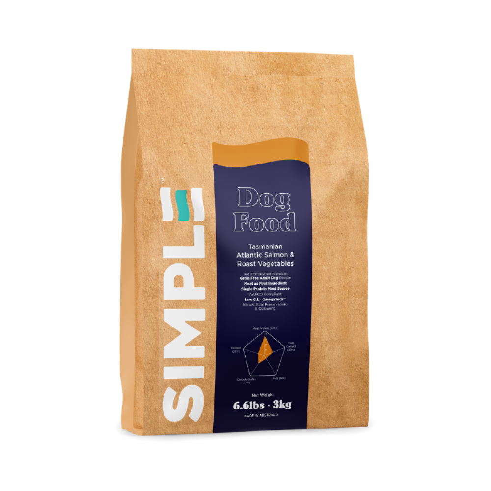 SIMPLE Tasmanian Atlantic Salmon & Roast Vegetables 3KG SIMPLE Tasmanian Atlantic Salmon & Roast Vegetables 3KG