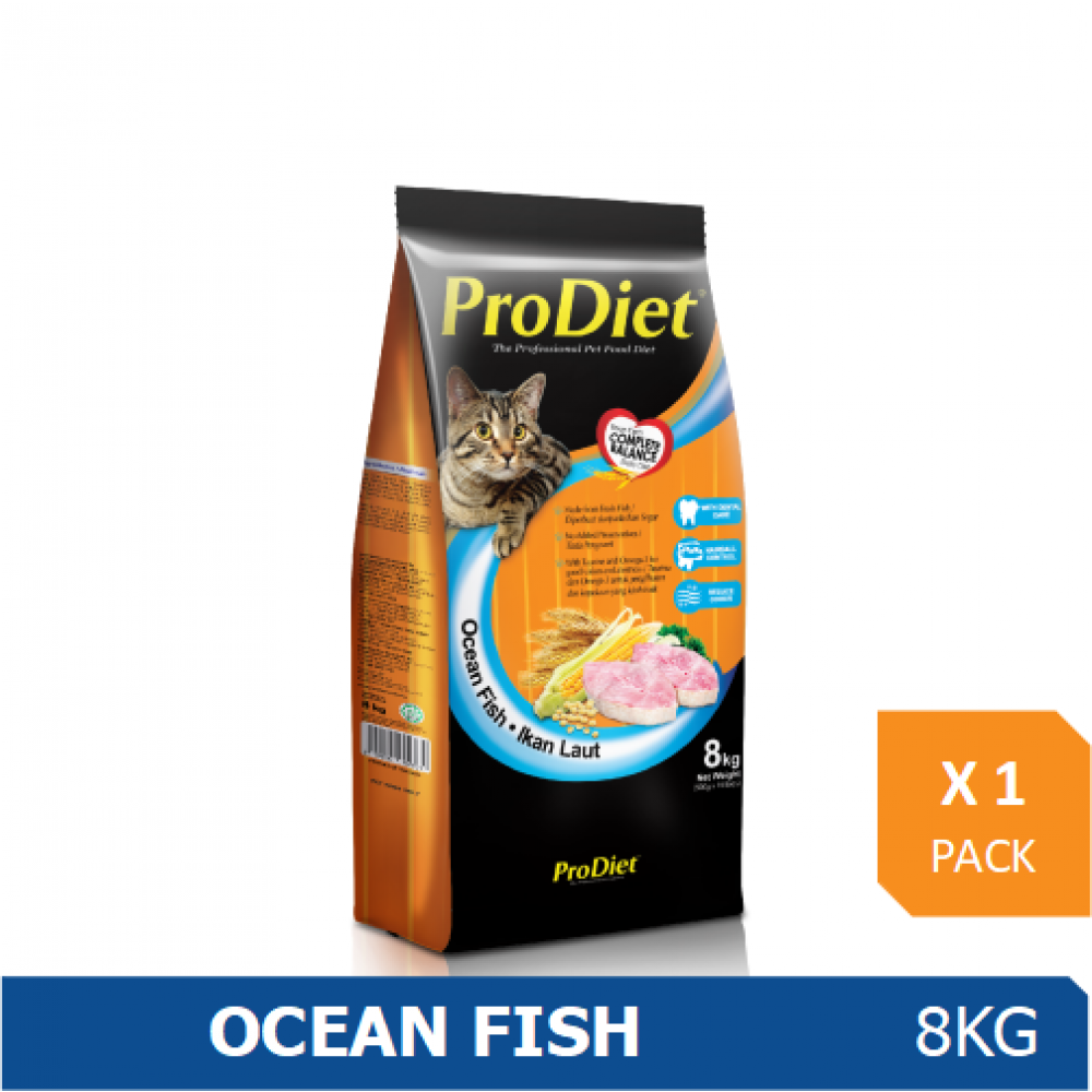 ProDiet 8KG Ocean Fish Dry Cat Food ProDiet 8KG Ocean Fish Dry Cat Food