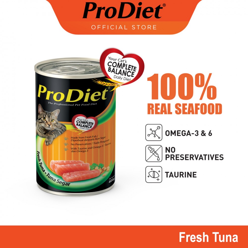 ProDiet 400G Fresh Tuna Wet Cat Food X 1 Can ProDiet 400G Fresh Tuna Wet Cat Food X 1 Can