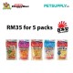 Doggyman Assorted Hello Snacks X 5 Doggyman Assorted Hello Snacks X 5